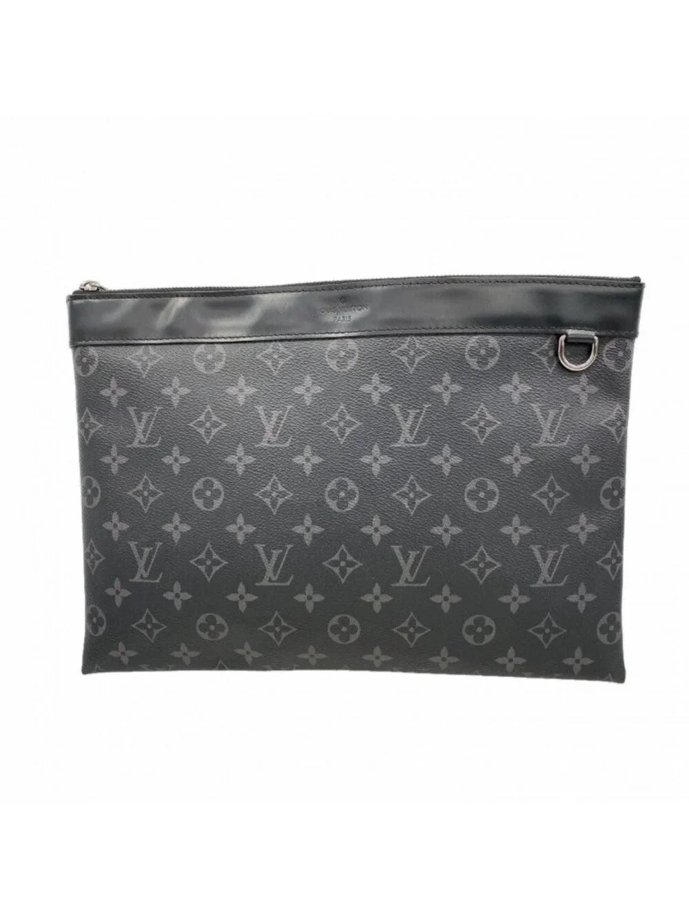 Louis Vuitton Clutch Monogram Eclipse Pochette Discovery Black